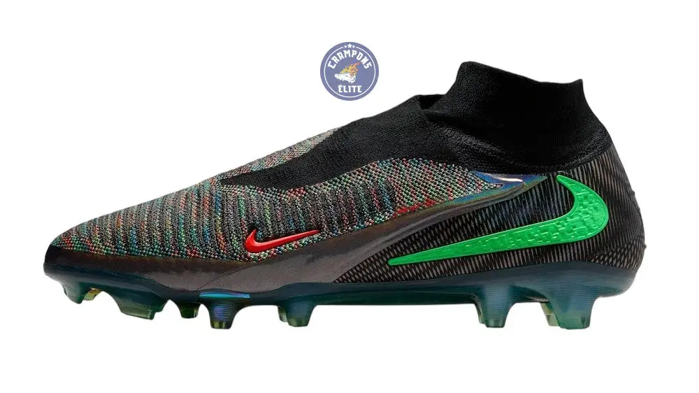 PHANTOM 6 ELITE HIGH CUT FG x EA SPORTS - Noir/Vert/Multicouleur