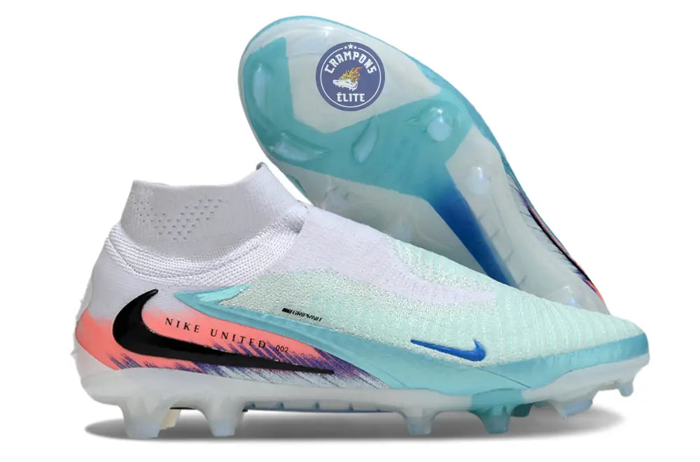 PHANTOM 6 ELITE HIGH CUT UNITED PACK 002 -BLANC/TURQUOISE/VIOLET
