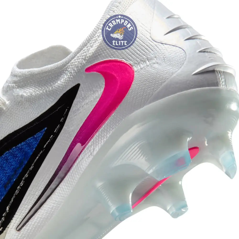 Phantom 6 Elite Low Cut FG - ATTACK PACK - Bleu/Banc/Noir/Rose