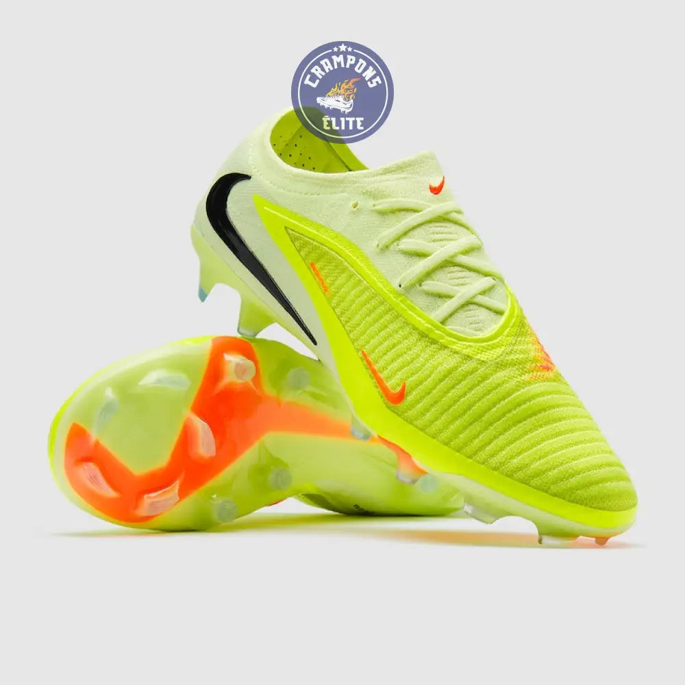 Image of PHANTOM 6 ELITE LOW CUT FG MAX VOLTAGE - JAUNE/LIMELIGHT/BLACK/HYPER CRIMSON