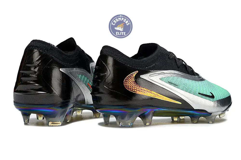 Image of Phantom 6 Elite Low Cut FG - Turquoise/Chrome/Noir ÉDITION LIMITÉE