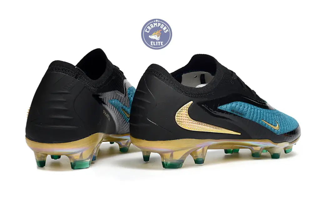 Image of PHANTOM 6 ELITE LOW CUT NOIR/TURQUOISE/OR