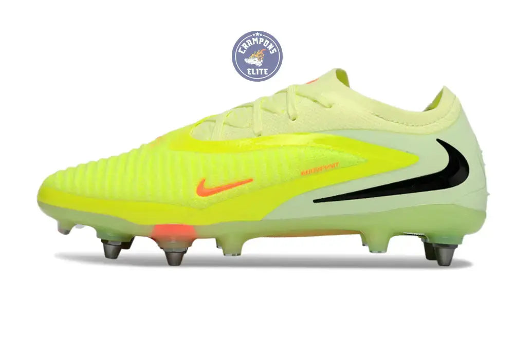Image of Nike Phantom 6 Elite Low Cut SG Max Voltage - Vert/Noir/Orange
