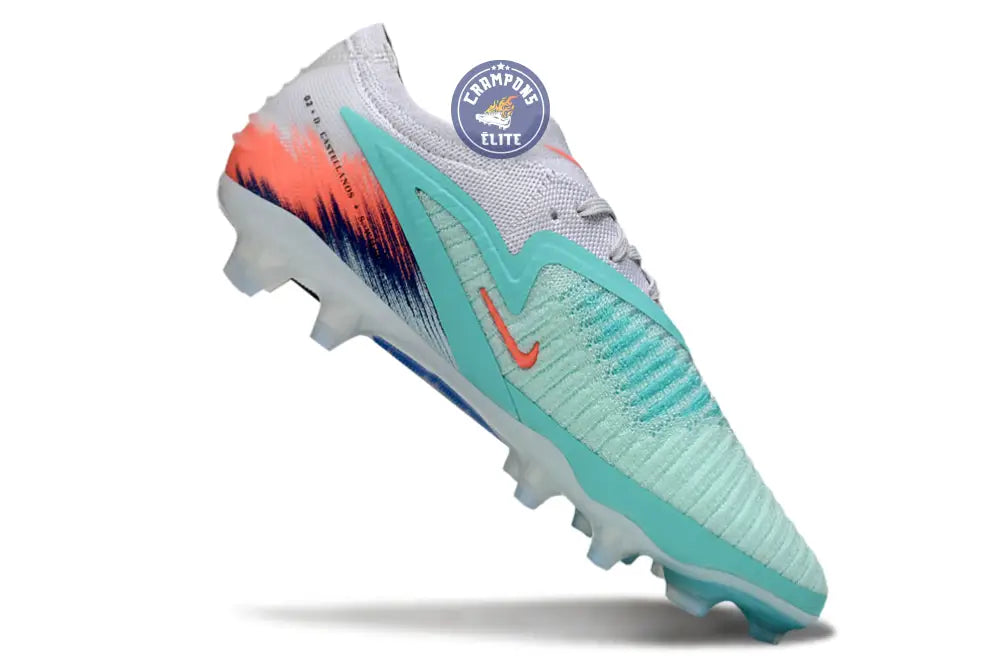 PHANTOM 6 ELITE LOW CUT UNITED PACK 002 -BLANC/TURQUOISE/VIOLET