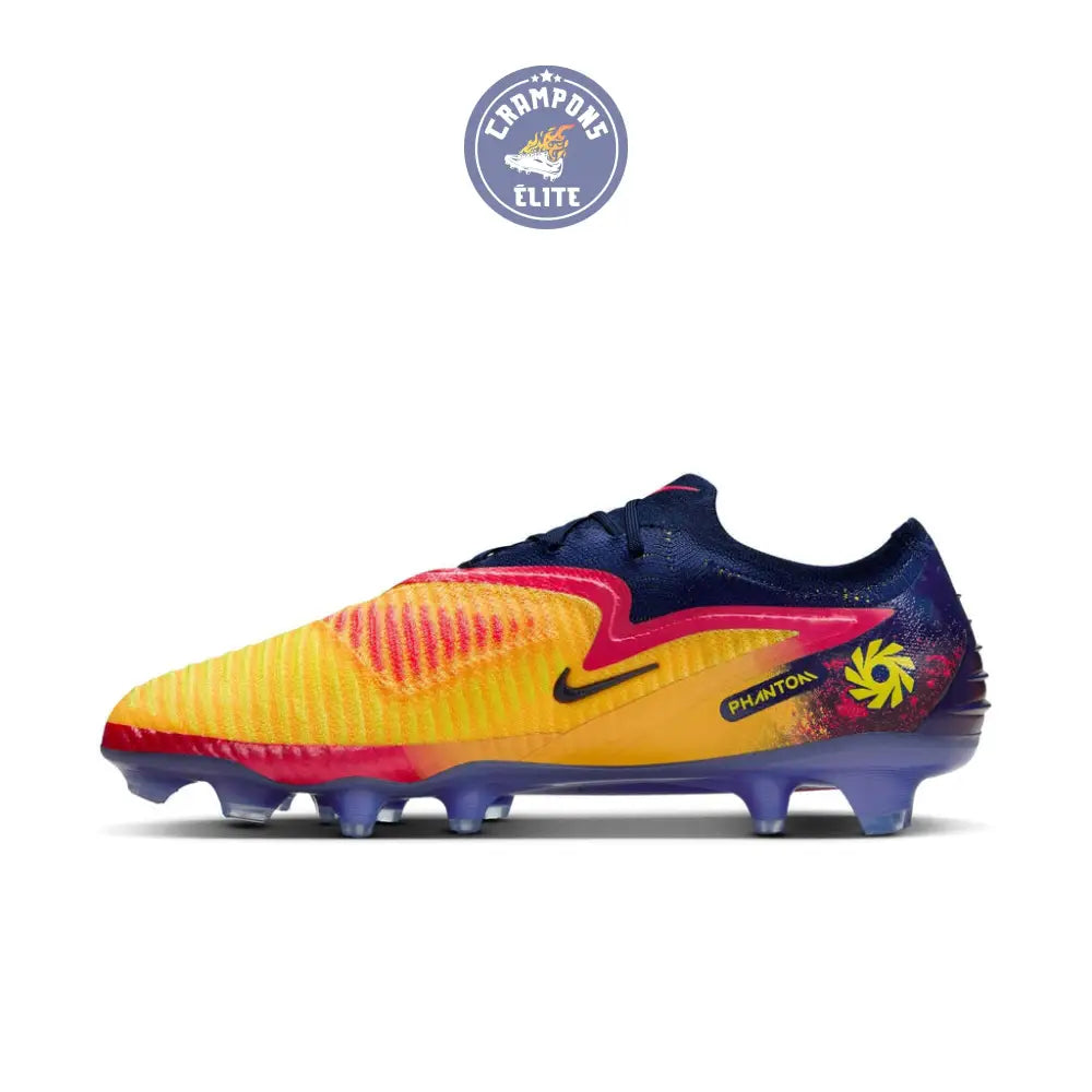 Phantom 6 Low Elite FG Haaland - Jaune/Bleu/Rouge