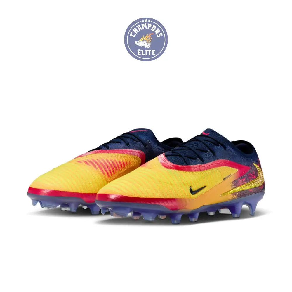 Phantom 6 Low Elite FG Haaland - Jaune/Bleu/Rouge