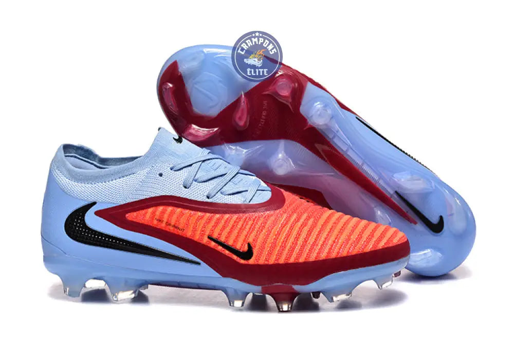 Phantom 6 Low Elite FG - Scary Good Bleu/Rouge