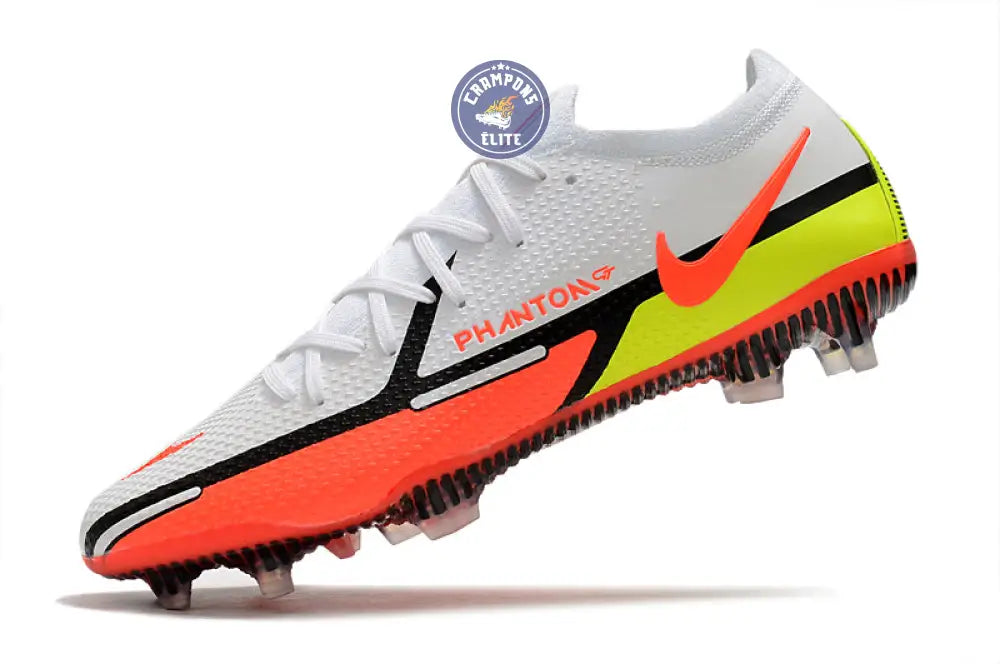 Image of Phantom GT 2 Elite FG Motivation - Blanc/Rouge/Jaune Fluo/Noir