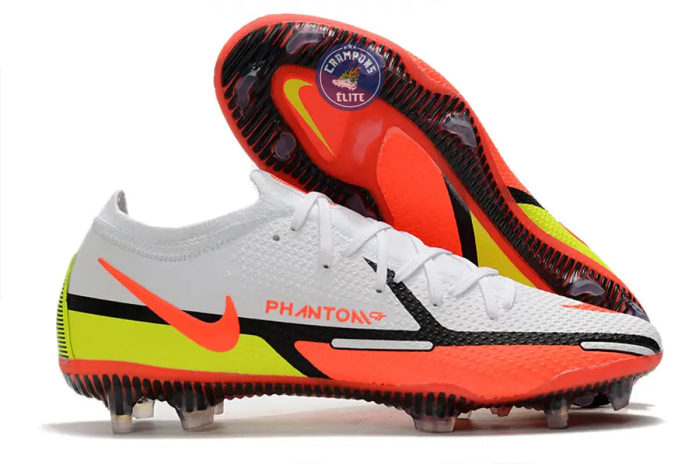 Phantom GT 2 Elite FG Motivation - Blanc/Rouge/Jaune Fluo/Noir