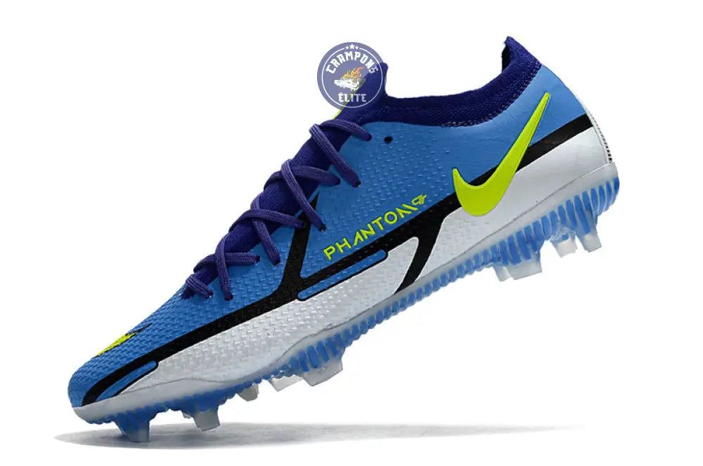 Phantom GT 2 Elite FG Recharge - Bleu/Jaune Fluo/Gris/Bleu