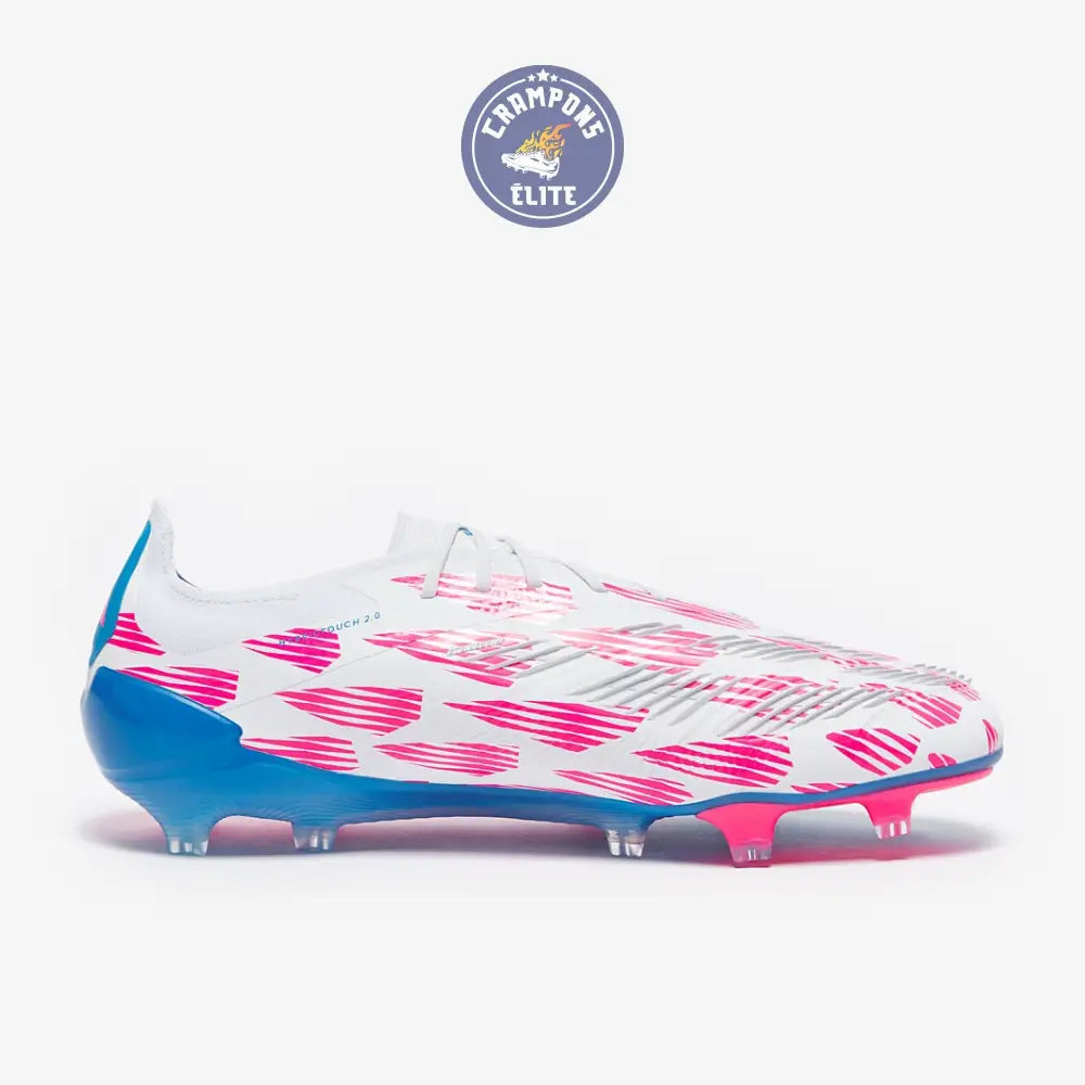 Image of Predator 24.1 Elite FG Reemergence - Blanc/Bleu/Rose