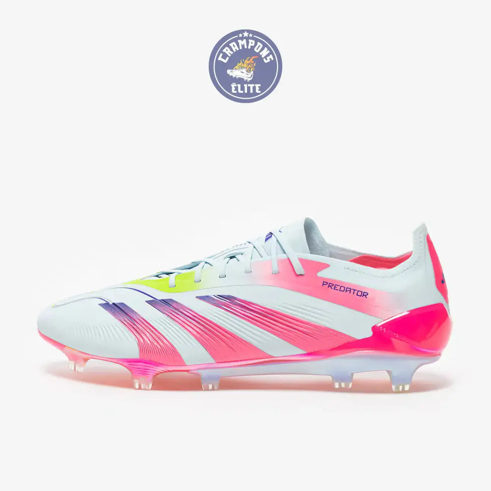 Predator 24.1 Elite FG Stellar Icon - Almost Blue/Lucid Pink/Jaune
