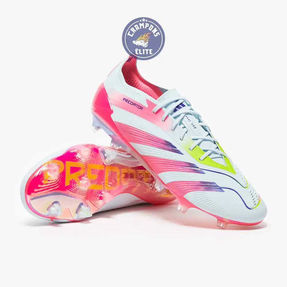 Predator 24.1 Elite FG Stellar Icon - Almost Blue/Lucid Pink/Jaune