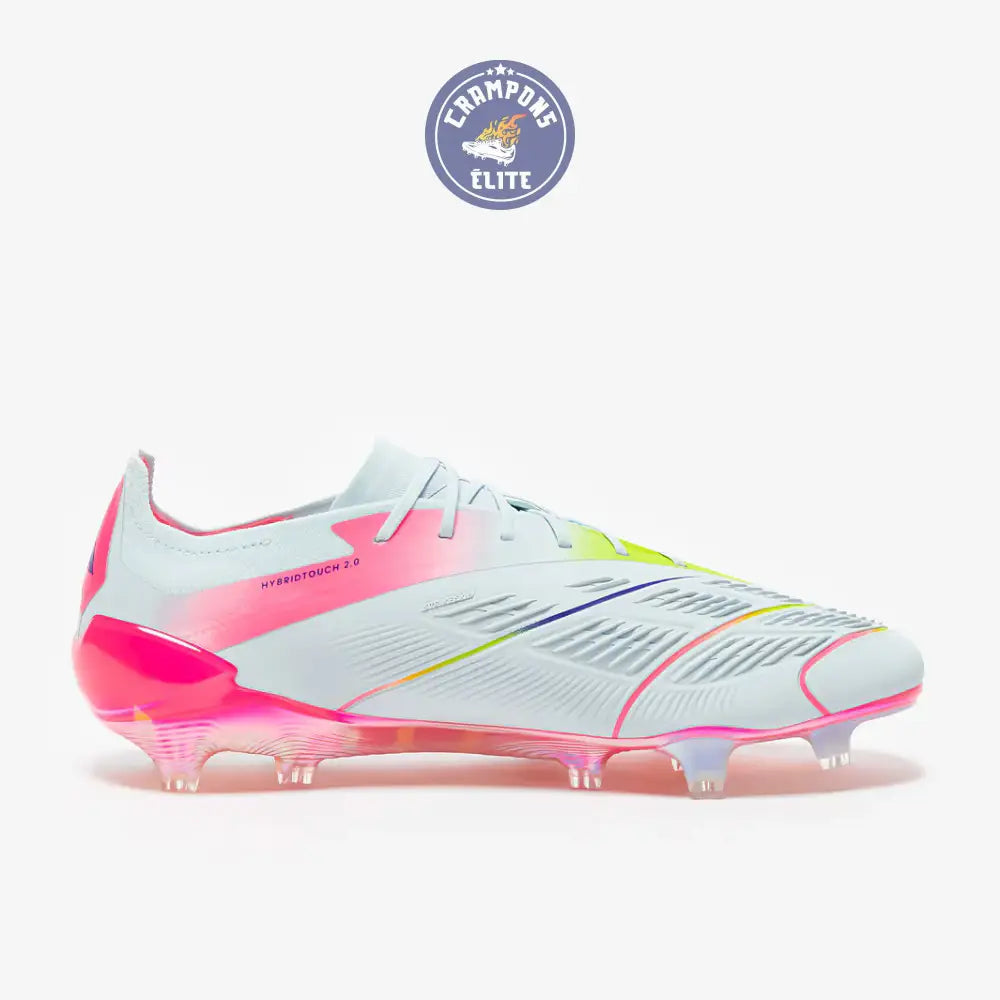 Predator 24.1 Elite FG Stellar Icon - Almost Blue/Lucid Pink/Jaune