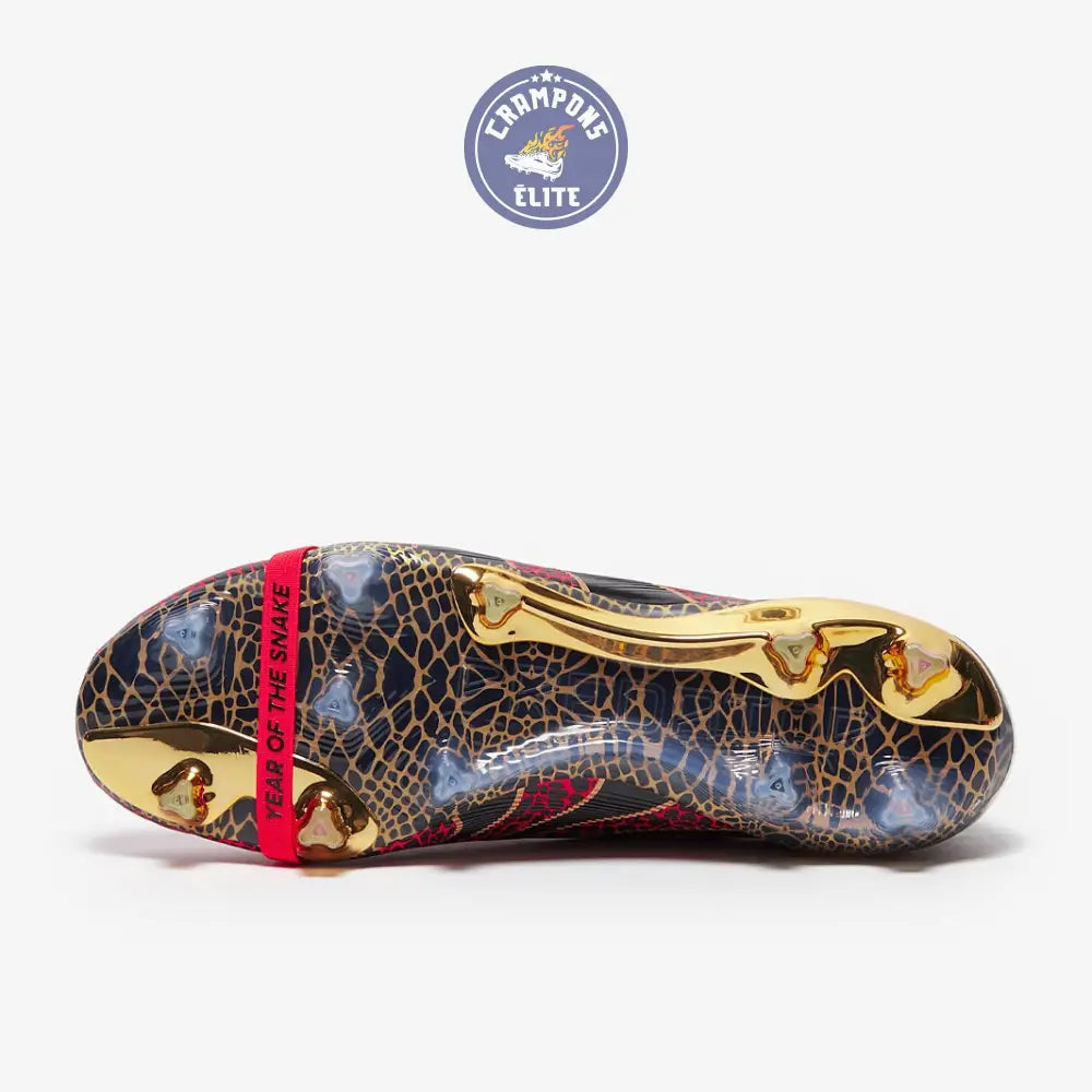 Predator 24 Elite Fold-over Tongue FG Year of the Snake - Lucid Red/Doré/Noir ÉDITION LIMITÉE