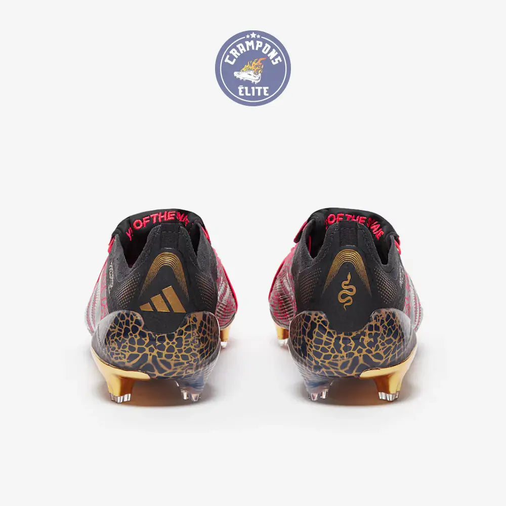 Predator 24 Elite Fold-over Tongue FG Year of the Snake - Lucid Red/Doré/Noir ÉDITION LIMITÉE