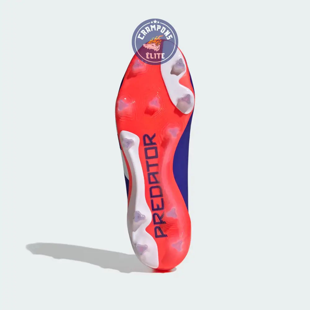 Predator 24 Elite Laceless FG Predstrike - Advancement - Bleu/Blanc/Rouge