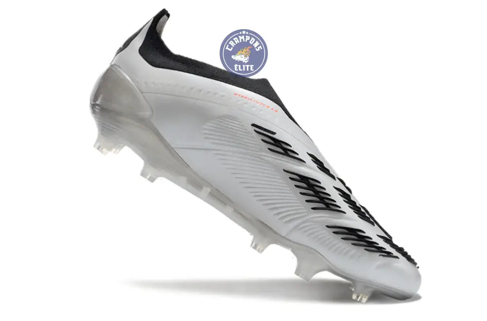 Predator 24 Elite Laceless FG Predstrike - Gris/Noir