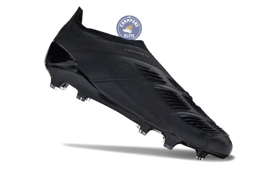 Predator 24 Elite Laceless FG Predstrike - Noir/Argent