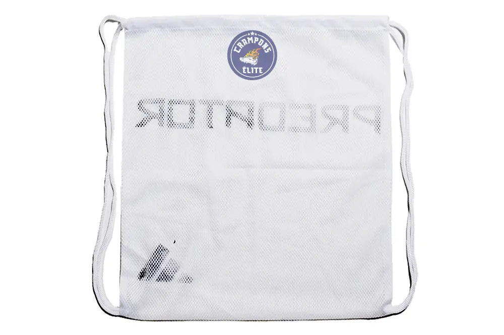 Predator 24 Elite Laceless FG Predstrike - Pearlized - Blanc