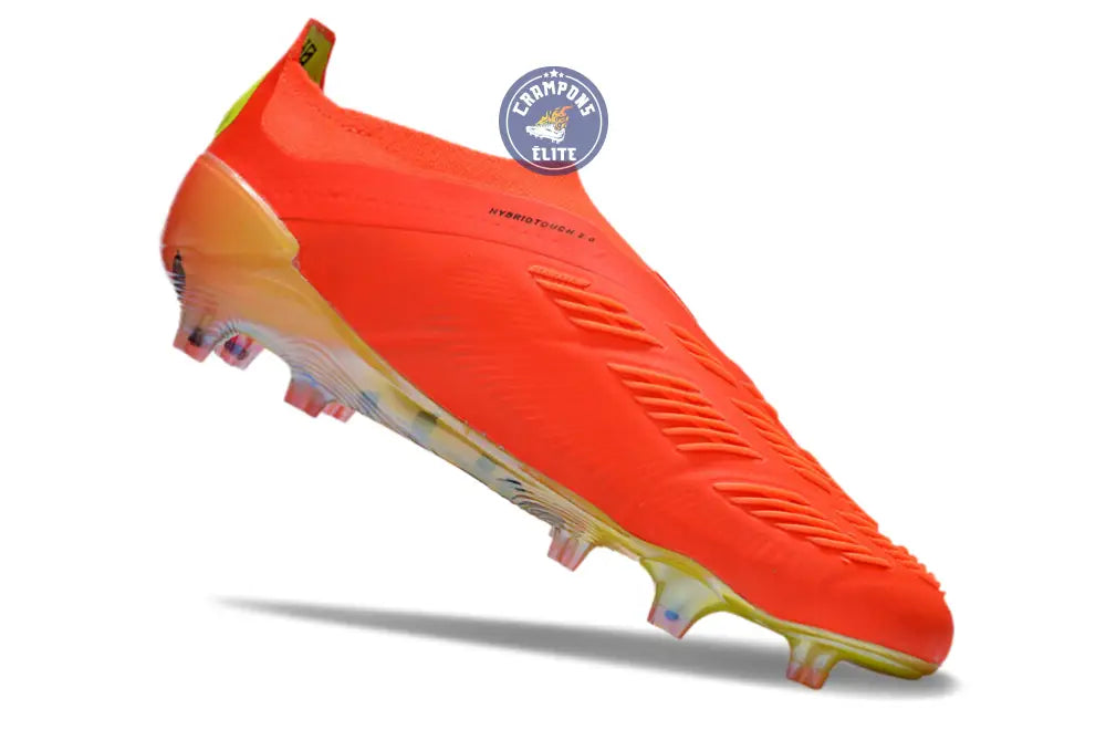 Predator 24 Elite Laceless FG Predstrike - Rouge/Noir/Jaune ÉDITION LIMITÉE