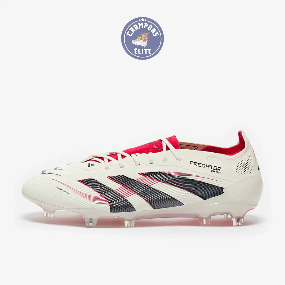Predator 25.1 Elite FG Champagne - Blanc/Noir/Pure Ruby