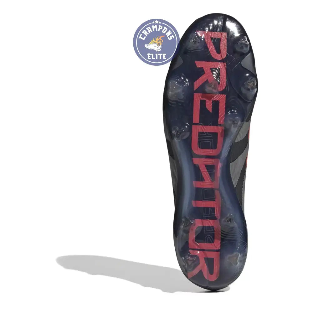 Predator 25.1 Elite FG Stealth Victory - Noir/Gris/Lucid Red