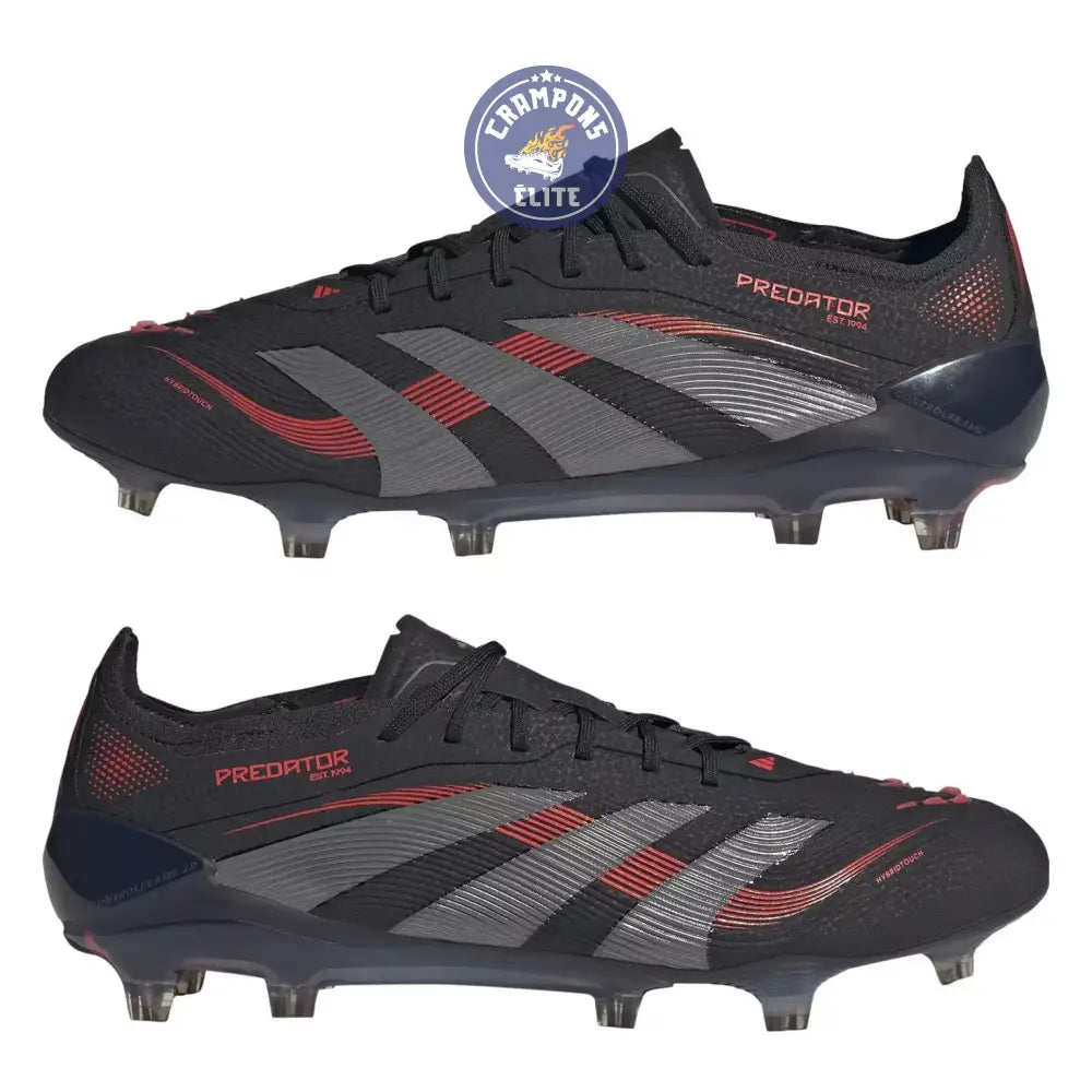 Predator 25.1 Elite FG Stealth Victory - Noir/Gris/Lucid Red