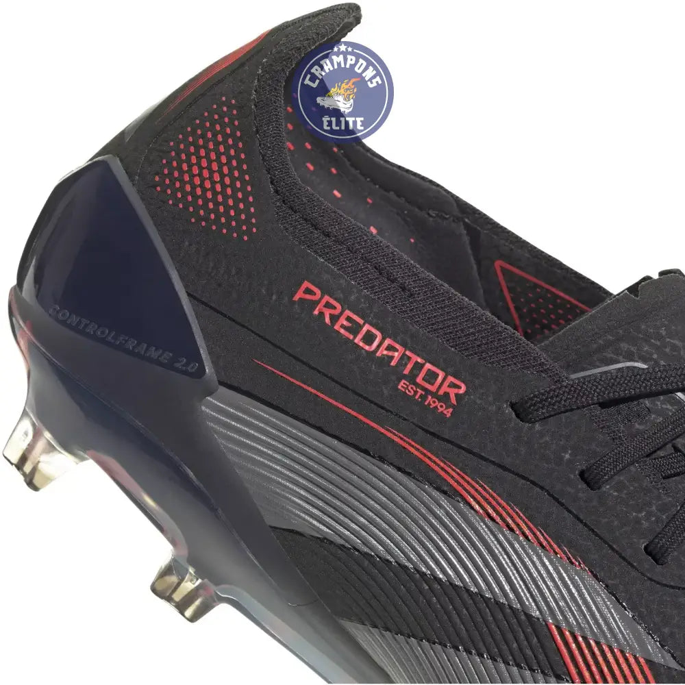 Predator 25.1 Elite FG Stealth Victory - Noir/Gris/Lucid Red