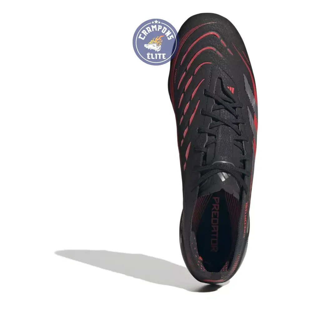 Predator 25.1 Elite FG Stealth Victory - Noir/Gris/Lucid Red