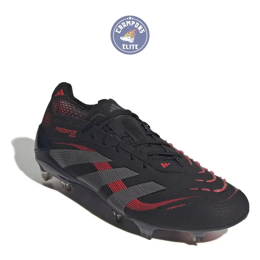 Predator 25.1 Elite FG Stealth Victory - Noir/Gris/Lucid Red