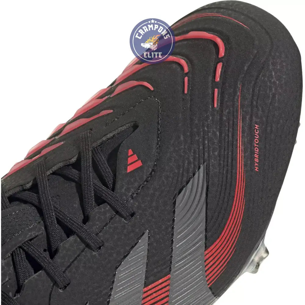 Predator 25.1 Elite FG Stealth Victory - Noir/Gris/Lucid Red