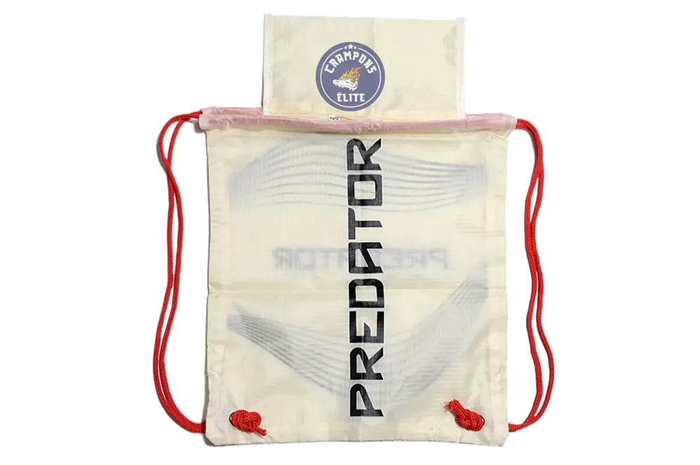 Predator 25 Elite Fold-over Tongue FG Champagne - Blanc/Noir/Pure Ruby