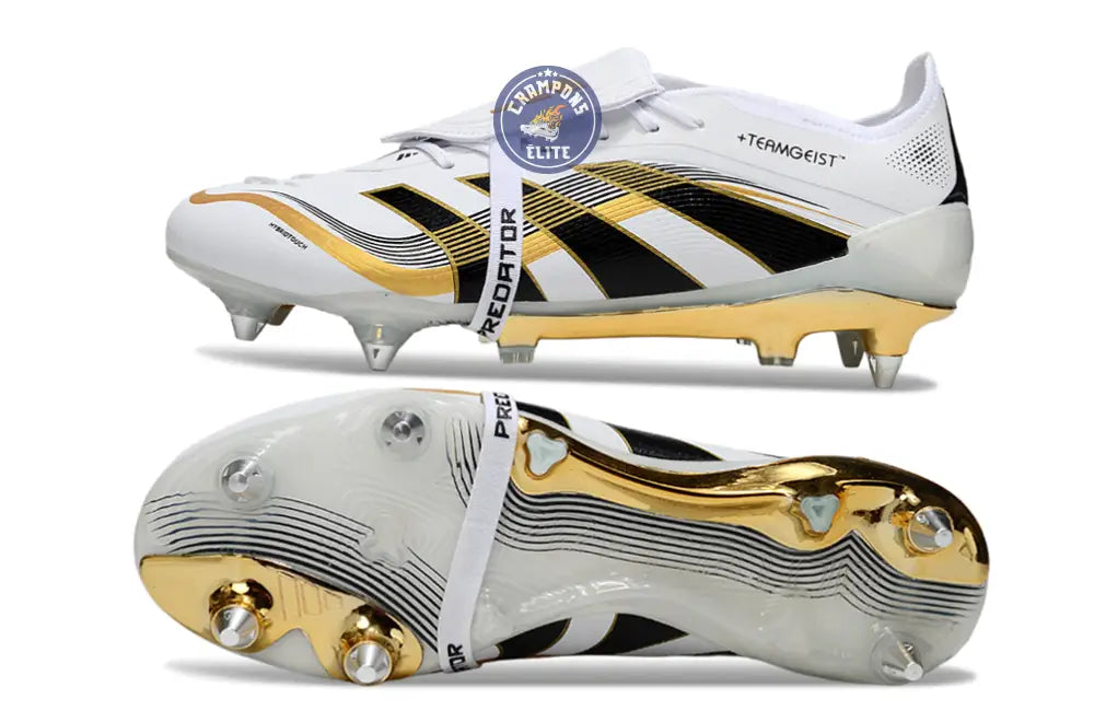 Predator 25 Elite Fold-over Tongue SG +Teamgeist Blanc OR SG