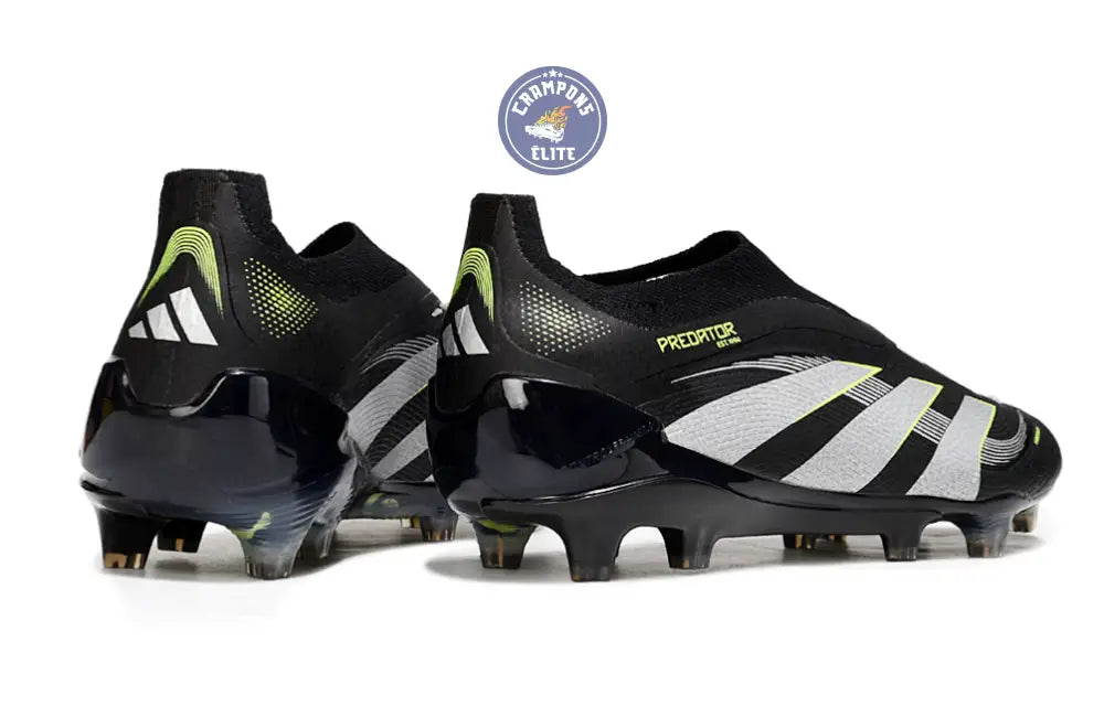 Predator 25 Elite Laceless FG - Electric Stealth - Noir/Gris/Vert