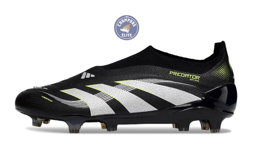 Predator 25 Elite Laceless FG - Electric Stealth - Noir/Gris/Vert