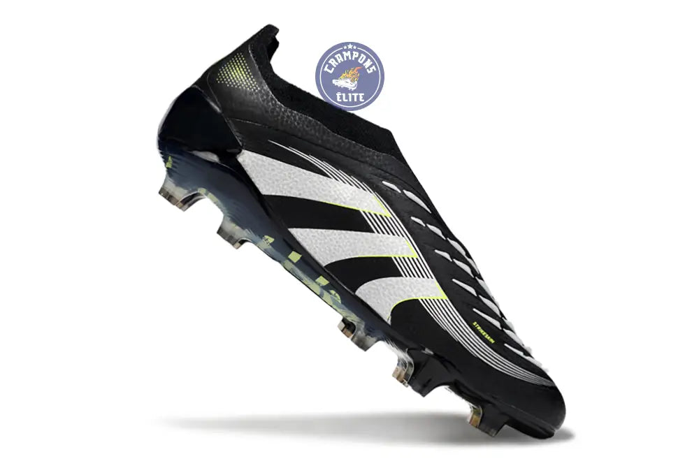 Predator 25 Elite Laceless FG - Electric Stealth - Noir/Gris/Vert