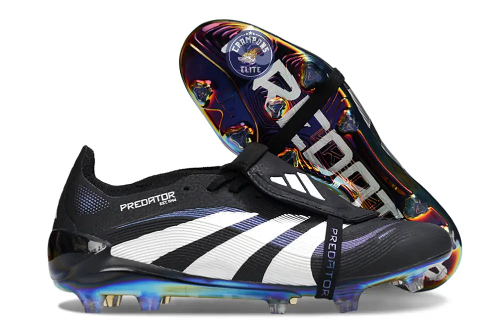 Image of Predator 25 Fold-over Tongue FG - Noir/Violet/Multicolor