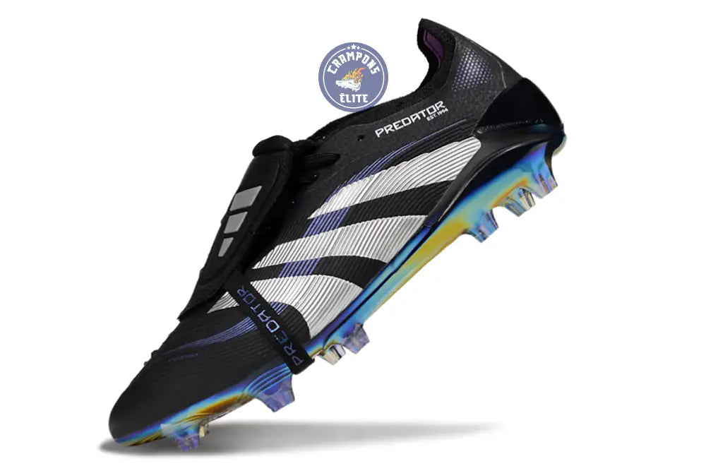 Predator 25 Fold-over Tongue FG - Noir/Violet/Multicolor