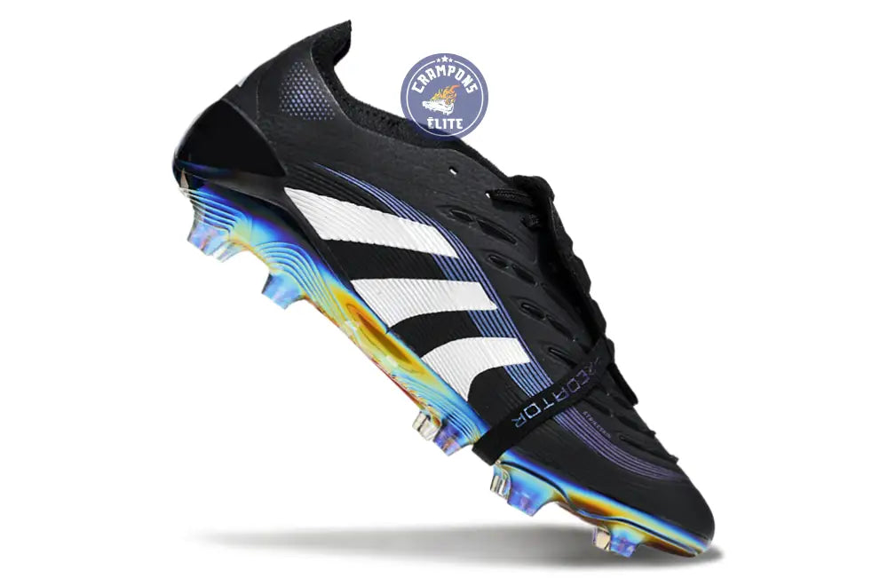 Predator 25 Fold-over Tongue FG - Noir/Violet/Multicolor