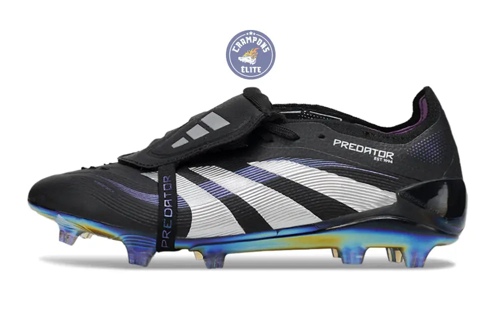 Predator 25 Fold-over Tongue FG - Noir/Violet/Multicolor