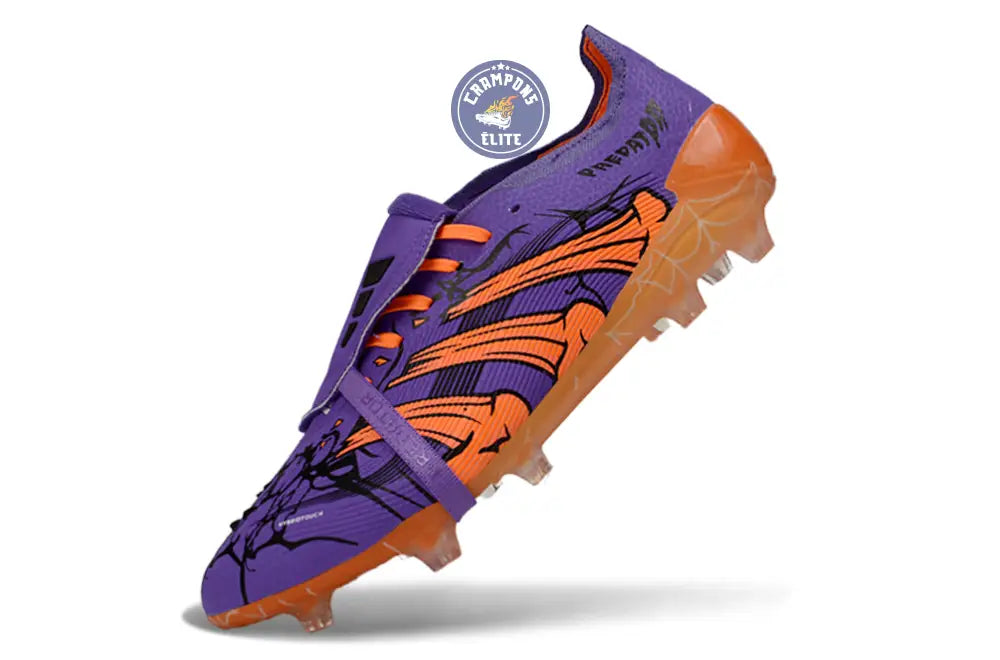 Image of Predator Fold-over Tongue FG Spéciale Halloween - Violet/Orange/Noir