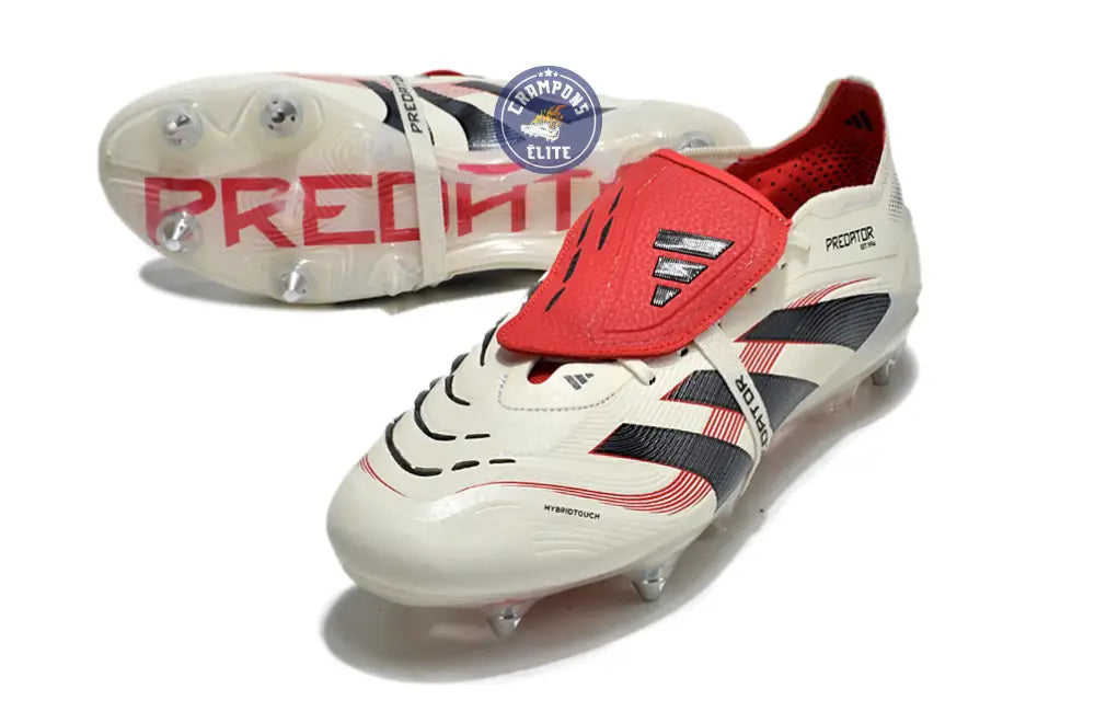 Predator 25 Fold-over Tongue SG Champagne - Blanc/Noir/Pure Ruby