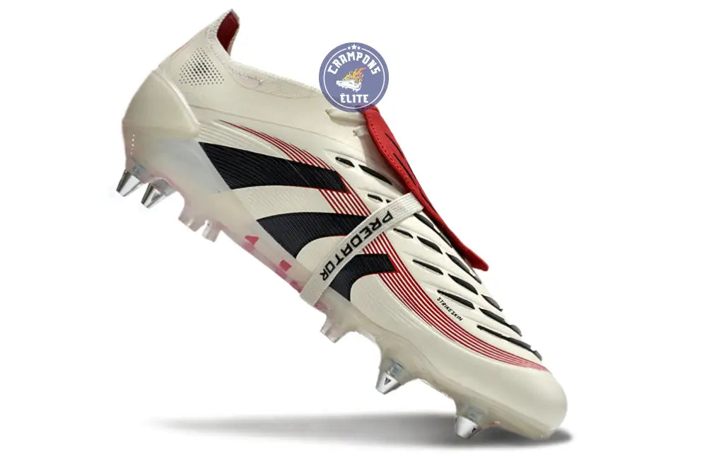 Predator 25 Fold-over Tongue SG Champagne - Blanc/Noir/Pure Ruby