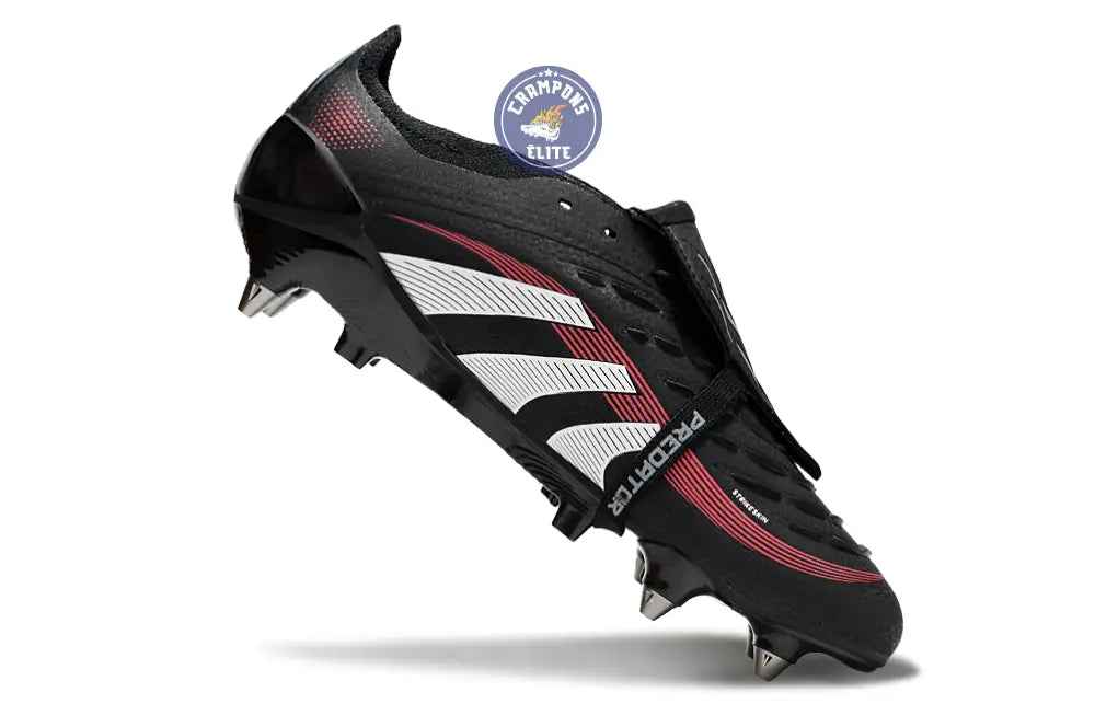 Image of Predator 25 Fold-over Tongue SG - Noir/Blanc/Rouge