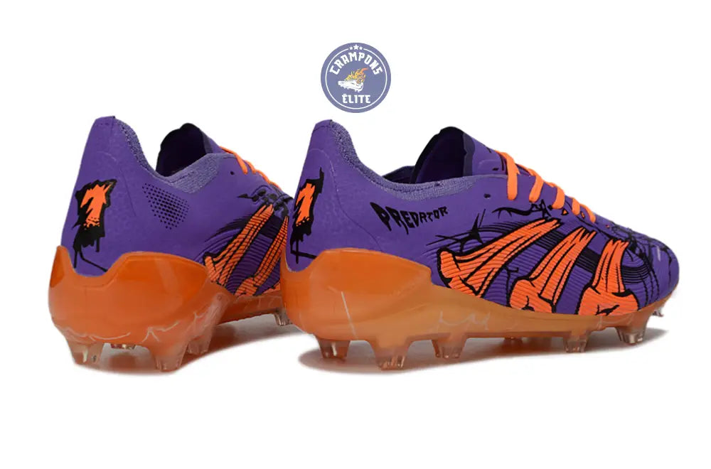 Image of Predator Lacets FG Spéciale Halloween - Violet/Orange/Noir