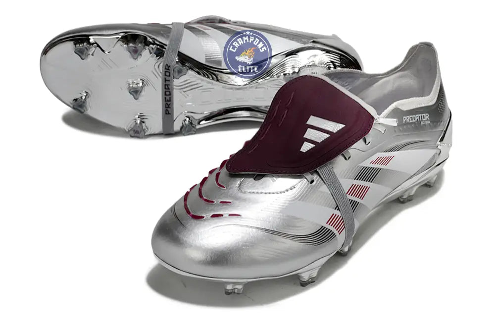 Predator 25 Tongue FG Bellingham - Argent/Bordeaux