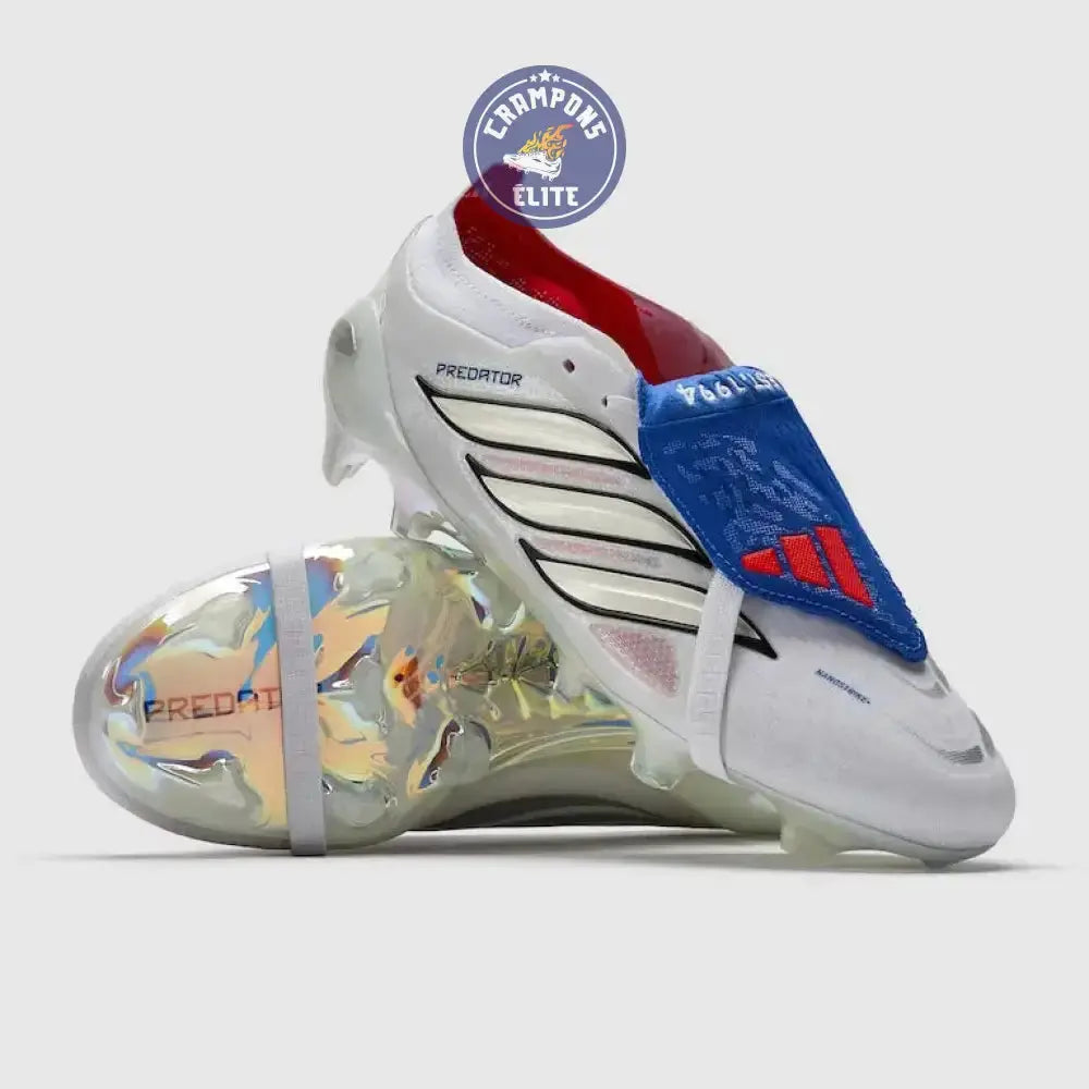 PREDATOR 26 ELITE FOLD-OVER TONGUE FG JUDE BELLINGHAM - BLANC/BLEU/ROUGE