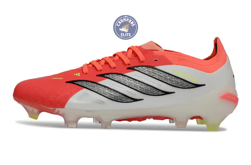 PREDATOR 26 ELITE LACETS FG BORN FOR GOALS - LUCID RED/NOIR/BLANC