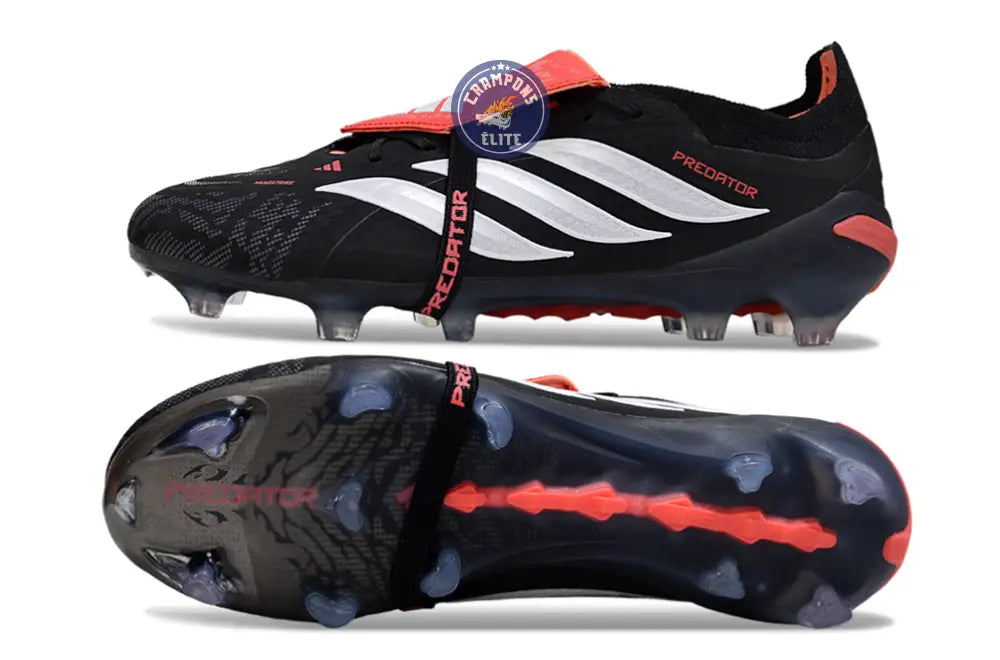 Image of PREDATOR 26 Tongue FG - Noir/Rouge/Blanc